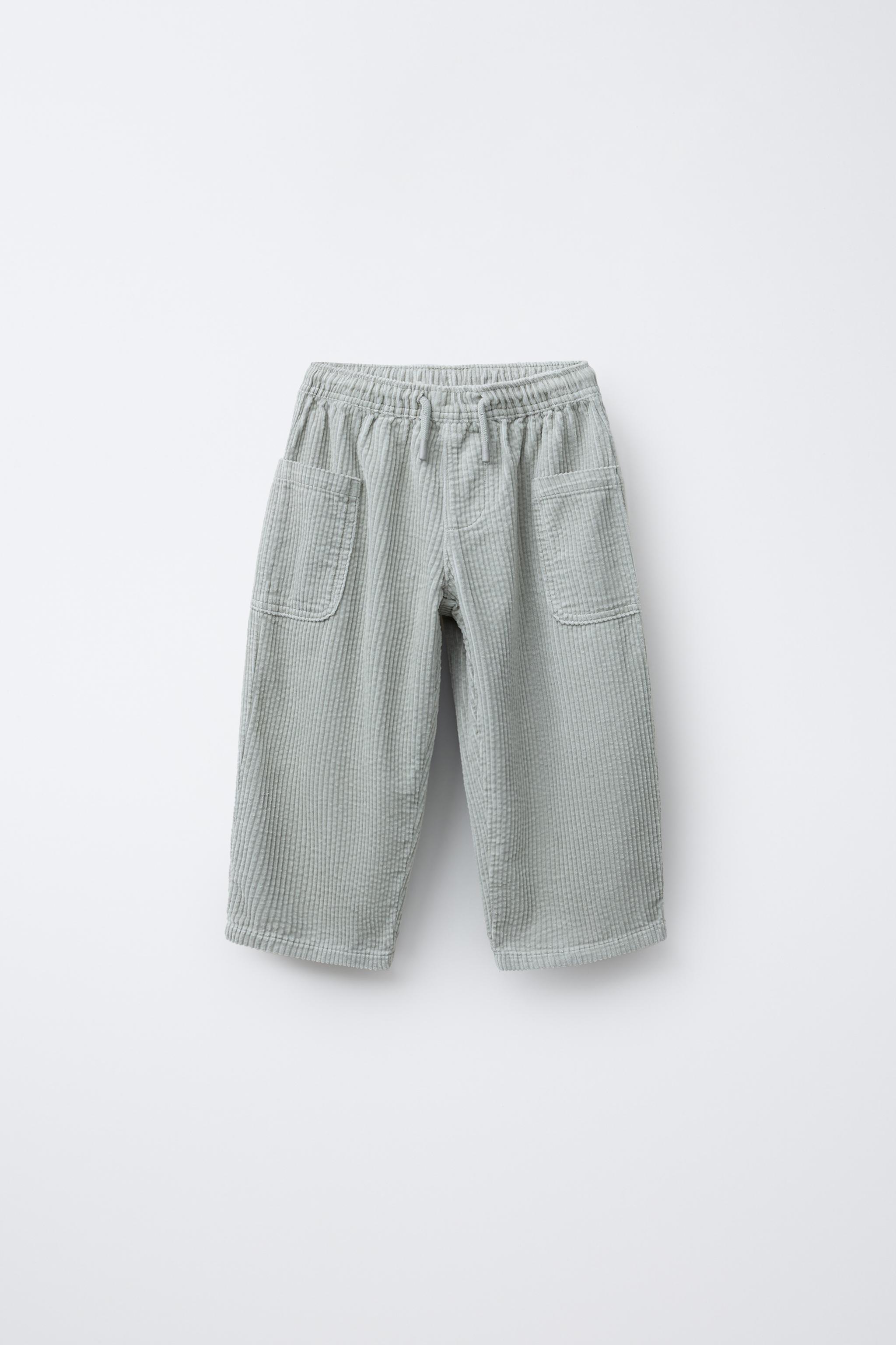 CORDUROY PANTS WITH POCKETS